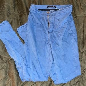 Fashionova super highwaist skinny jeans - blue (9)